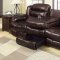 Berkshire Reclining Sectional Sofa CM6551 in Leather-Like Fabric