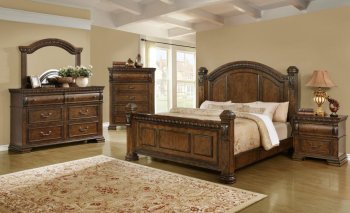 Satterfield Bedroom 204541 in Bourbon by Coaster w/Options [CRBS-204541-Satterfield]