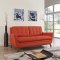 Beguile EEI-1800 Sofa in Atomic Red Fabric by Modway w/Options