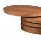 Elsy Motion Coffee Table in Walnut by Whiteline Imports