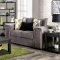 Bradford Sofa SM6154 in Warm Gray Chenille Fabric w/Options