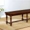 Griselda CM3136 Dining Table in Brown Cherry w/Options