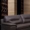 6001 Sectional Sofa in Brown Leather by ESF w/Options