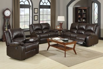 Boston Motion Sofa & Loveseat 600971 Brown by Coaster w/Options [CRS-600971 Boston]