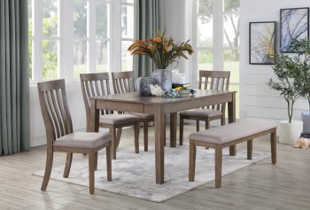 Armhurst Dining Set 5706-60 in Brown by Homelegance [HEDS-5706-60-Armhurst]