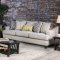 Wilkie Sofa SM8311 in Light Gray Chenille Fabric w/Options