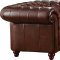 288 Sofa in Brown Half Leather by ESF w/Options