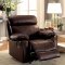 Myrtle Reclining Sofa CM6193 in Brown Leather Match w/Options