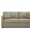 Tilly Sofa in Stone Fabric by Klaussner w/Queen Sleeper