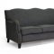 Penzance Sofa in Dark Gray Fabric by Wholesale Interiors