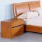 Teak Semi Gloss Finish Elegant Bedroom w/Options