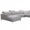 Hudson Sectional Sofa 31570 in Grey Fabric by VIG