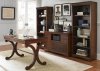 Brookview 2pc Office Desk Set 378-HO in Rustic Cherry by Liberty