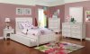 Brogan 4Pc Youth Bedroom Set CM7517WH in Antique White w/Options