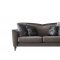 UFM801 Sofa in Grey Velvet Fabric by Global w/Options