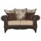 Elmbrook Sofa 508571 in Light Brown & Brown by Coaster w/Options