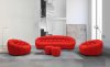 Fantasy Sofa in Red Fabric by J&M w/Options