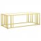 Adri Coffee Table 3Pc Set 723608 in Matte Brass by Coaster