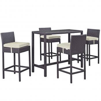 Convene Outdoor Patio Pub Set 5Pc EEI-1964 by Modway [MWOUT-EEI-1964-Convene]