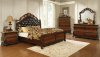 Exeter Bedroom 222751 in Dark Burl & Dark Brown by Coaster