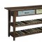 Whitwell CM4445 3Pc Coffee Table Set in Brown Cherry w/Options