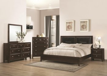 204121 Cloverdale Bedroom 5Pc Set by Coaster w/Options [CRBS-204121 Cloverdale]