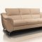 Oliver 522001 Sofa & Loveseat in Taupe Leather by New Spec