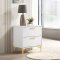 Kendall Bedroom Set 5Pc 224401 in White by Coaster