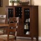 Clayton 2515-50 Curio in Dark Oak by Homelegance