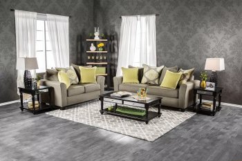 Macroom Sofa SM3055 in Gray Fabric w/Options [FAS-SM3055-Macroom]