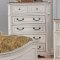 Pembroke Bedroom CM7561 in Antique White & Oak w/Options