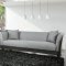 Cailin Sofa CM6085 in Gray Linen-Like Fabric w/Options