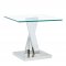 T2056 Coffee Table & 2 End Tables Set by Global in Chrome