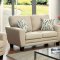 Saffron CM6286BG Sofa in Beige Fabric w/Options