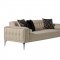 Loretto Sofa Bed in Cream Fabric by Bellona w/Options