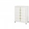 Orion Gold Bedroom in White by Global w/Options