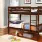 5007 Twin Over Twin Bunk Bed in Java