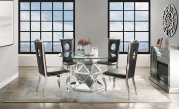 Noralie Dining Table 72145 by Acme w/Optional 62078 Chairs [AMDS-72145-62078 Noralie]