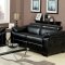 50280 Darcel Motion Sofa Black Bonded Leather by Acme w/Options