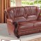 Mina 639 Sofa in Brown Bonded Leather w/Optional Items