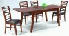 Dark Oak Finish Modern Dining Table w/Optional Chairs