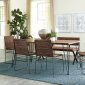 Sherman 5Pc Dining Room Set 190911 in Natural Acacia by Coaster