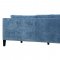 Cooper Sofa TOV-S18 in Blue Velvet Fabric by TOV Furniture