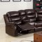 Winslow Reclining Sectional Sofa CM6556 in Bonded Leather Match