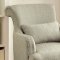 Agalva Accent Chair CM-AC6113BG 2Pc Set in Beige