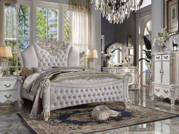 Vendome Bedroom BD01336Q in Antique Pearl by Acme w/Options [AMBS-BD01336Q Vendome]