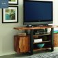 Knox TV Stand 700890 Natural/Black - Scott Living by Coaster