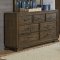 Griffon Bedroom 1752 in Antique Brown by Homelegance w/Options