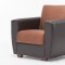 Power Rainbow Brown Sofa Bed & Loveseat Set in Fabric Istikbal