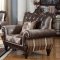 Elizabeth Sofa in Brown Fabric w/Options